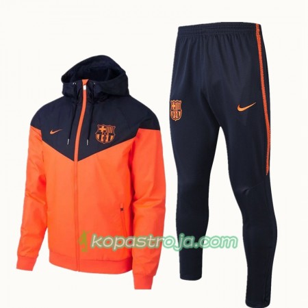 FC Barcelona Tränings Windrunner Ställ Orange 2018/19
